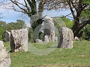 Carnac megalith alignments