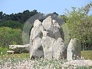 Carnac megalith alignments photo