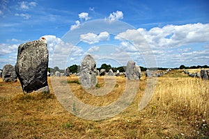 Carnac megaliths photo