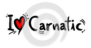 Carnatic music style