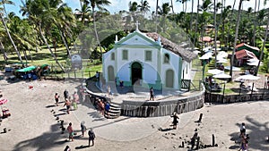 Carneiros Church At Carneiros Beach In Pernambuco Brazil.