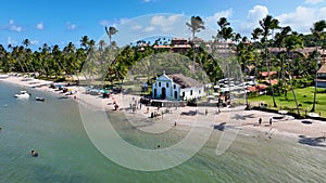 Carneiros Church At Carneiros Beach In Pernambuco Brazil.