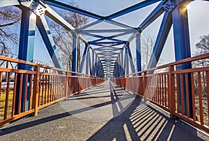 Carnikava Pedestrian bridge over the Gauja