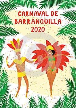 Carnival of Barranquilla poster