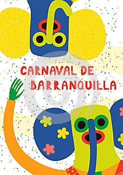Carnival of Barranquilla poster