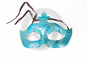 Carnival blue mask photo