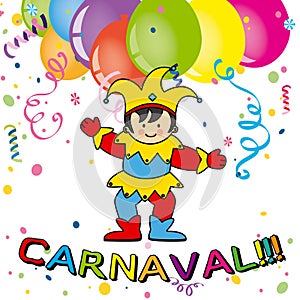 Carnival card photo