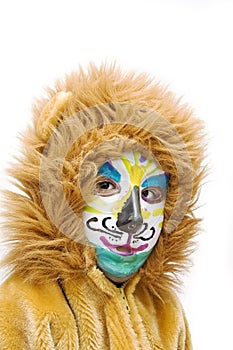 Carnival costume-lion.