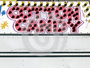 Carnival: cotton candy stand