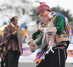 Carnival dance of -Tinta peru