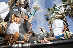 Carnival drummer, Spain