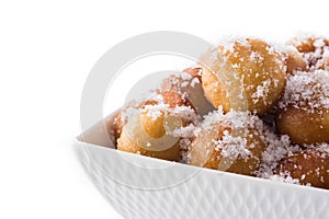 Carnival fritters or buÃÂ±uelos de viento for holy week photo