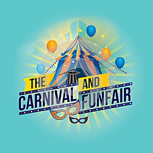 The carnival funfair and magic show