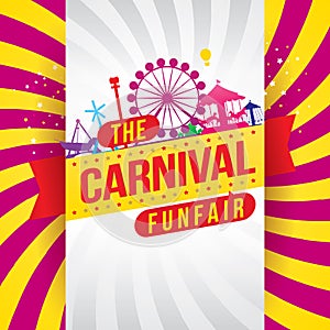 The carnival funfair and magic show