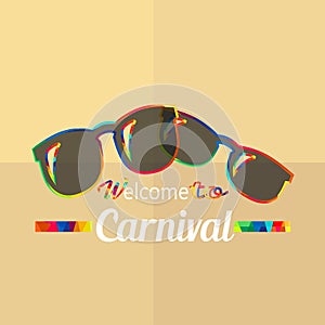 The carnival funfair and magic show