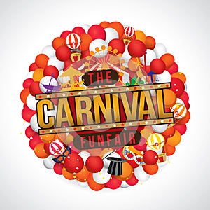 The carnival funfair and magic show