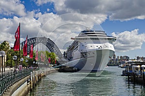 Carnival Legend Cruise Ship and Bridge