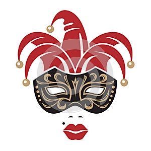 Carnival mask image