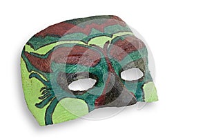 Carnival mask isolated.