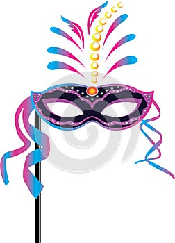 Carnival mask for masquerade costumes