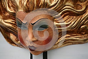 Carnival mask:sun