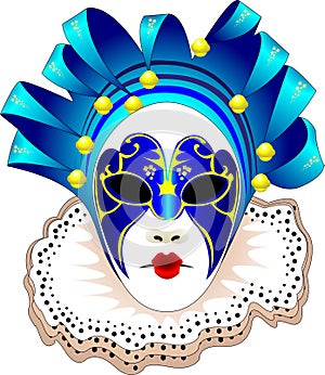 Carnival Mask Vector illustration