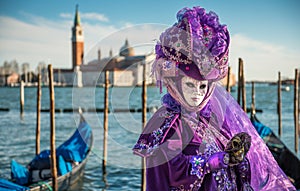 Carnival Mask in Venice photo