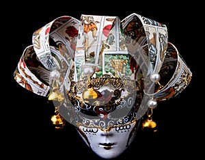 Carnival mask, Venice Italy