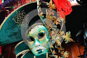 Carnival Mask, Venice, Italy