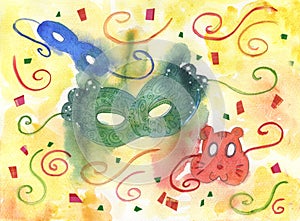 Carnival masks