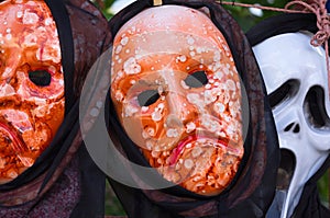 Carnival masks in Constanza