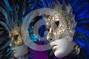 Carnival masks in venice