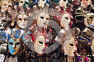 Carnival Masks, Venice, Italy