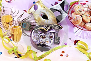 Carnival and party place setting