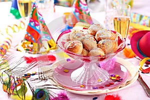 Carnival and party place setting