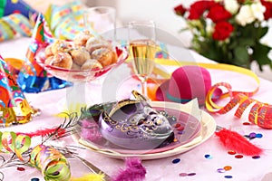 Carnival and party place setting