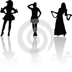 Carnival silhouettes