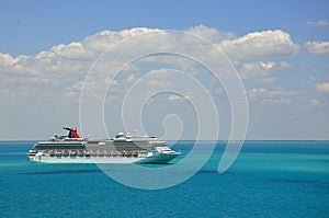 Carnival Splendor cruise ship at sea