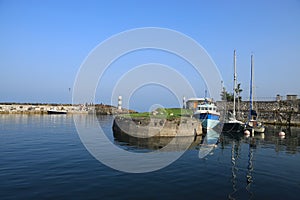 Carnlough Harbour, County Antrim, N. Ireland