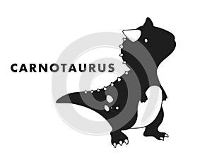 Carnot urus isolated vector Silhouettes