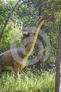 Carnotaur attacking brachiosaurus