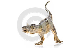 Carnotaurus, on white background
