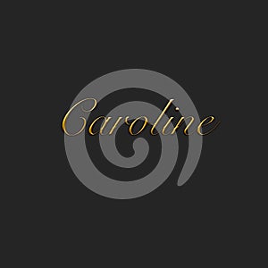Caroline - Female name