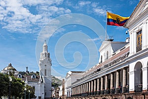 Carondelet Palace in Quito in the Independence Square photo