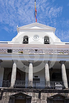 Carondelet presidential palace in Quito