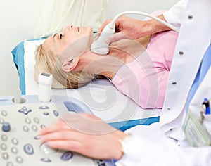 Carotid Doppler ultrasound test photo