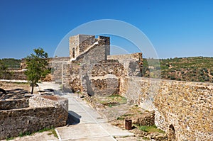 The Carouche Tower of the Mertola Castle. Mertola. Portugal photo