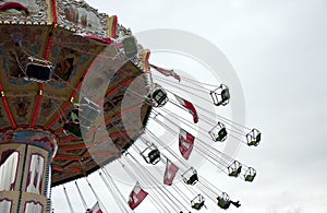 Carousel at an amusement park