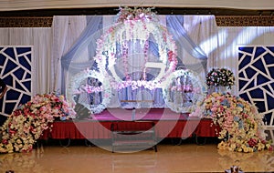 Carousel display in an event