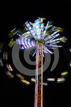 Carousel ferris wheel, fair, tivoli, libori, paderborn, northrhine westfalia, germany